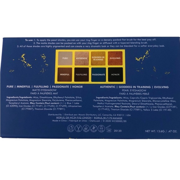 Chella Divine Purpose Eyeshadow Palette - Picture 7 of 8